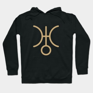 Uranus Solar System Symbol Hoodie